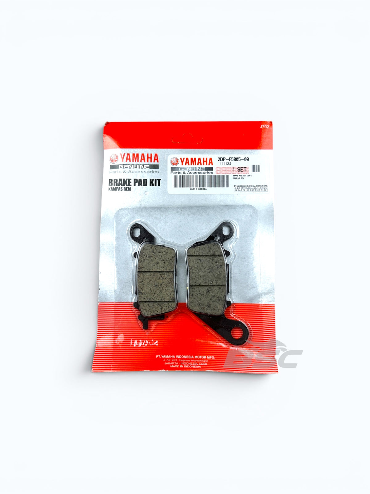 OEM Yamaha NMAX 125 Front Brake Pads GPD 125 N-MAX 2015–2026 2DP-F5805-00