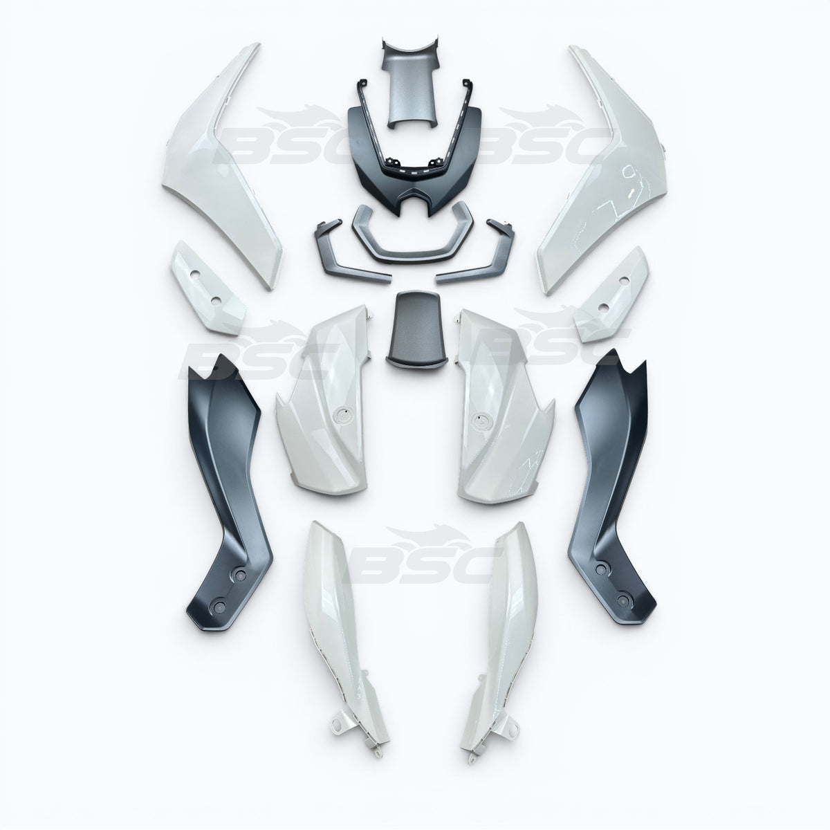 Fits Yamaha NMAX 2026 Full Fairings Kit White 03100-NMAX