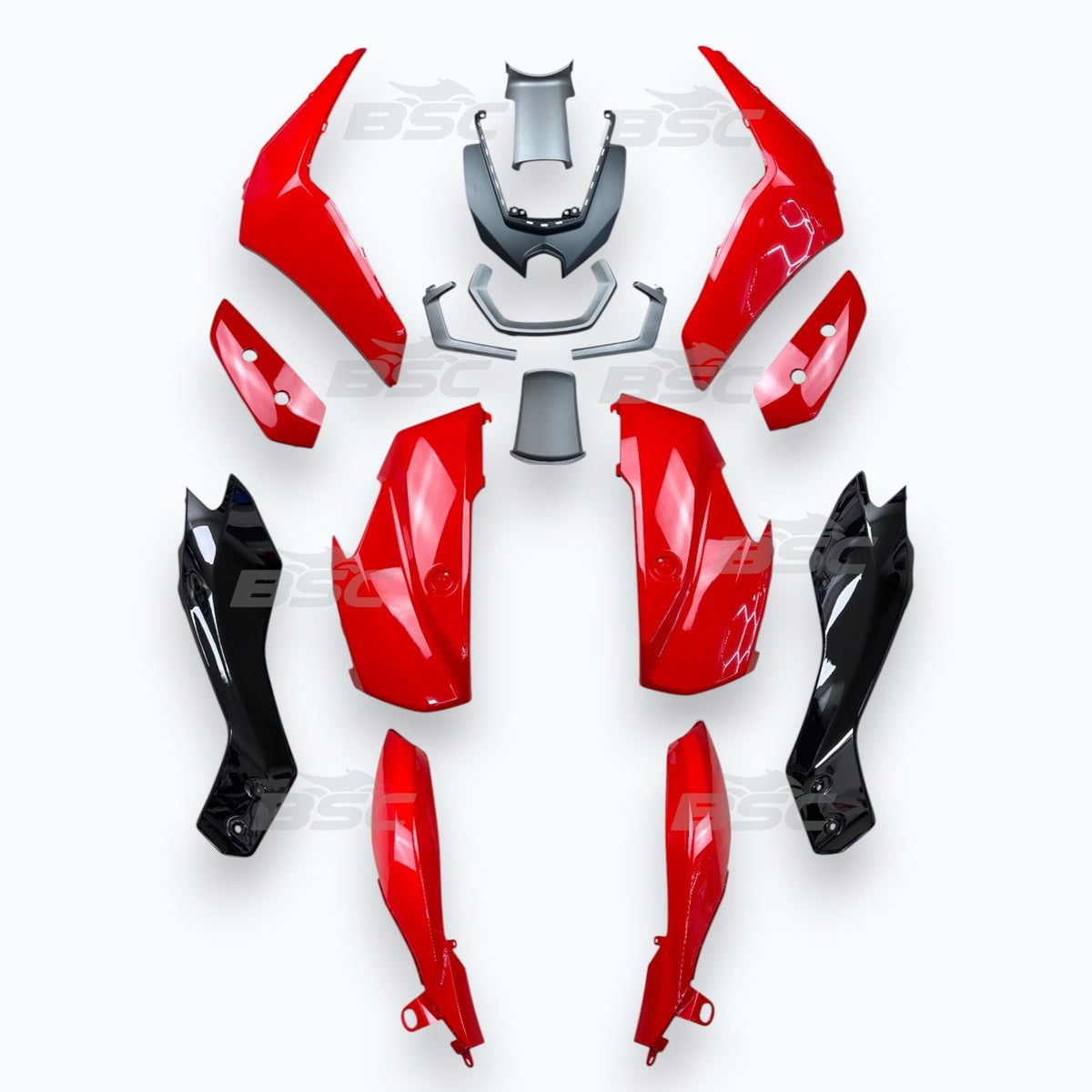 Fits Yamaha NMAX 2026 Full Fairings Kit Red 03100-NMAX