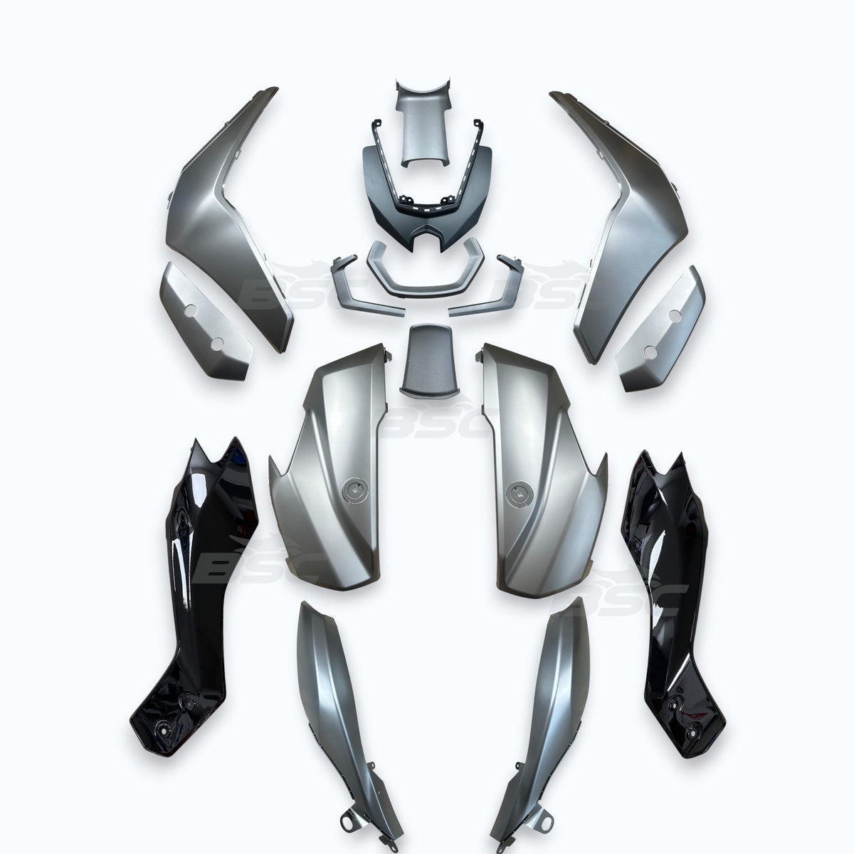 Fits Yamaha NMAX 2026 Full Fairings Kit Silver 03100-NMAX