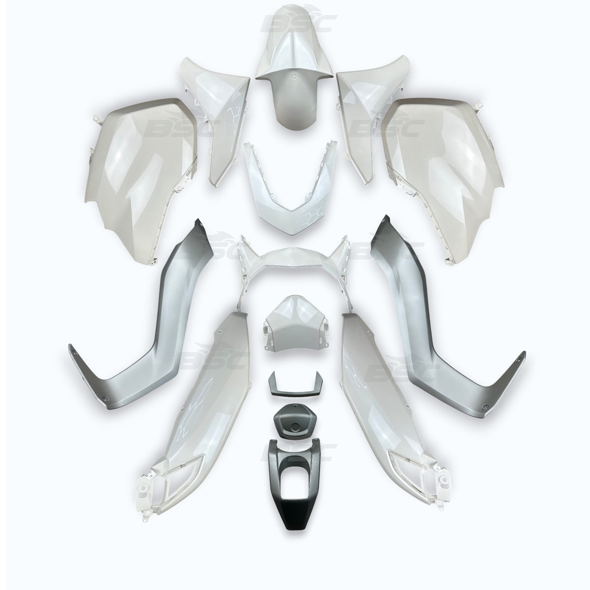 Fits Yamaha NMAX Full Panel Set Body Cover White 2021-2025