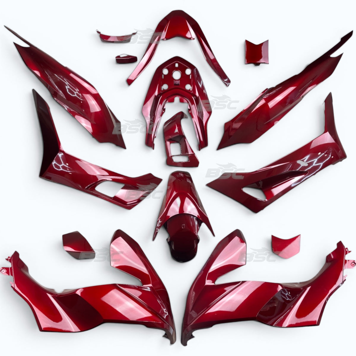 Fits Honda PCX Full Body Panel Kit Red 03100-K1Z 2021-2025