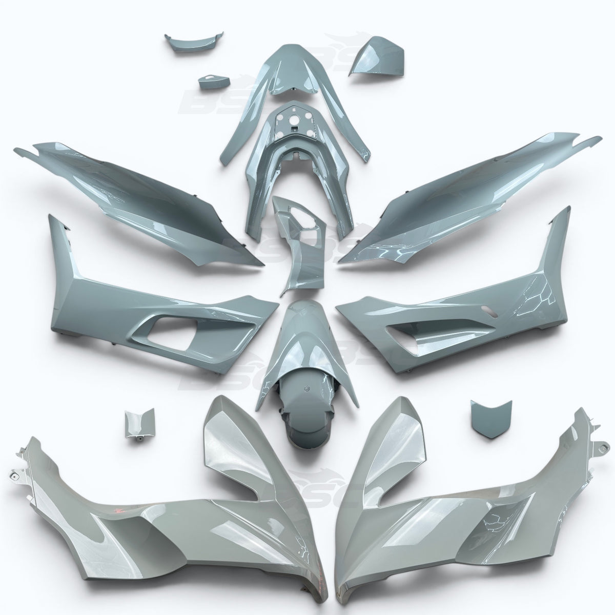 Fits Honda PCX Full Body Panel Kit Nardo Grey NH60 03100-K1Z 2021-2024