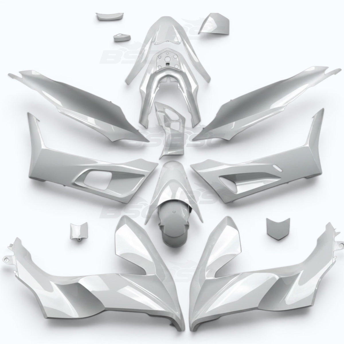Fits Honda PCX Full Body Panel Kit Gloss White 03100-K1Z 2021-2024