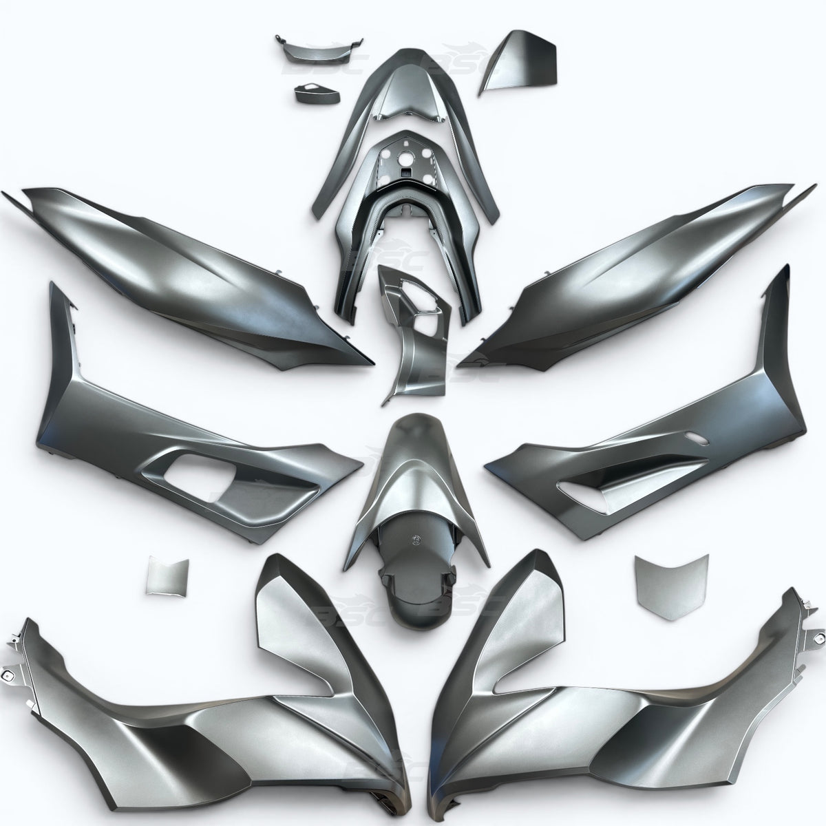 Fits Honda PCX Full Body Panel Kit Silver 03100-K1Z 2021-2024