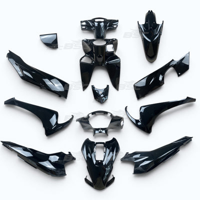 Fits Honda Vision 110 Black Full Panel Body Kit 03100-K2C 2021–2025