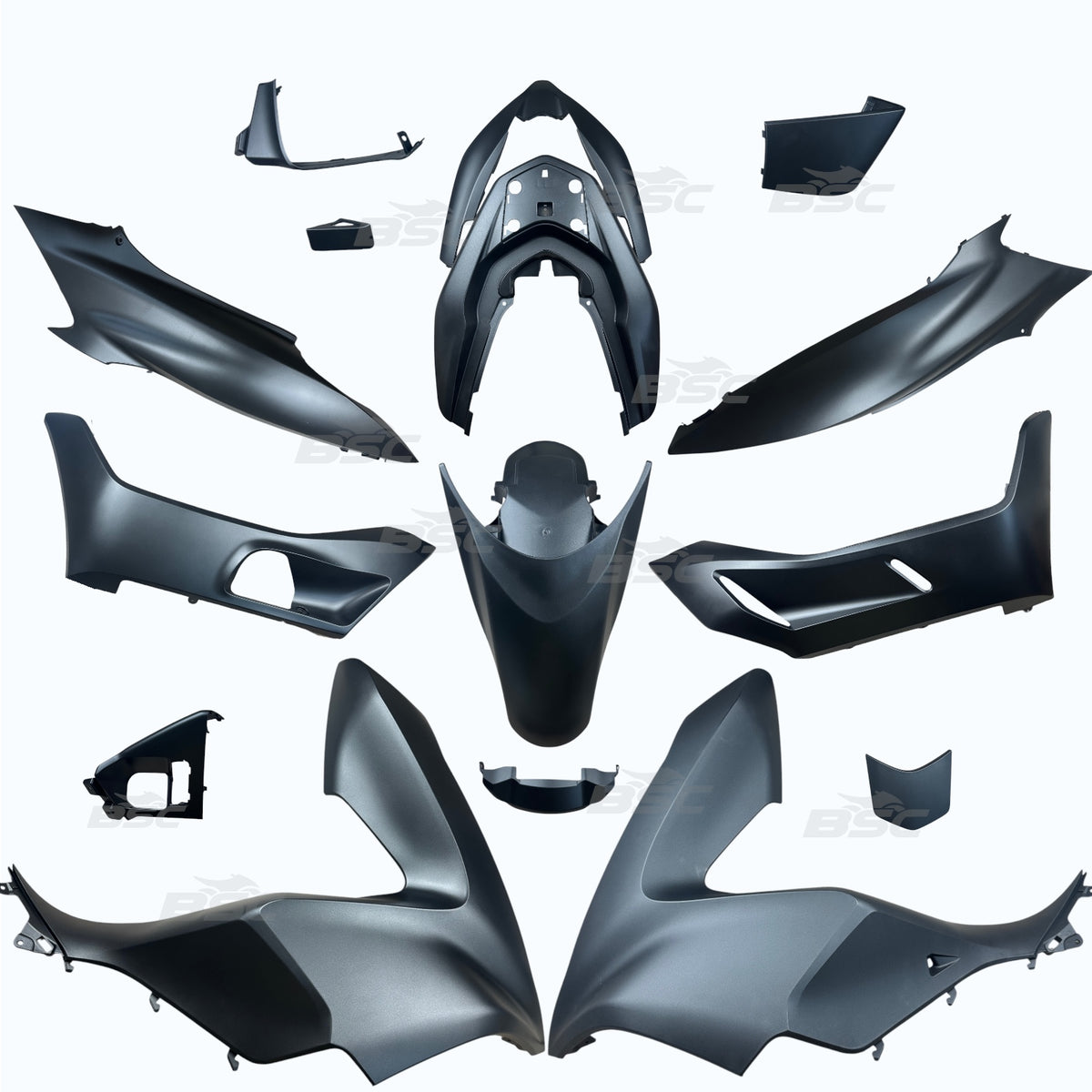 Fits Honda PCX Full Body Panel Kit Grey 03100-K97 2018-2020