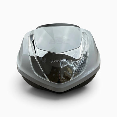 OEM Honda Scooter Top Box 35L (White) with Passenger Backrest