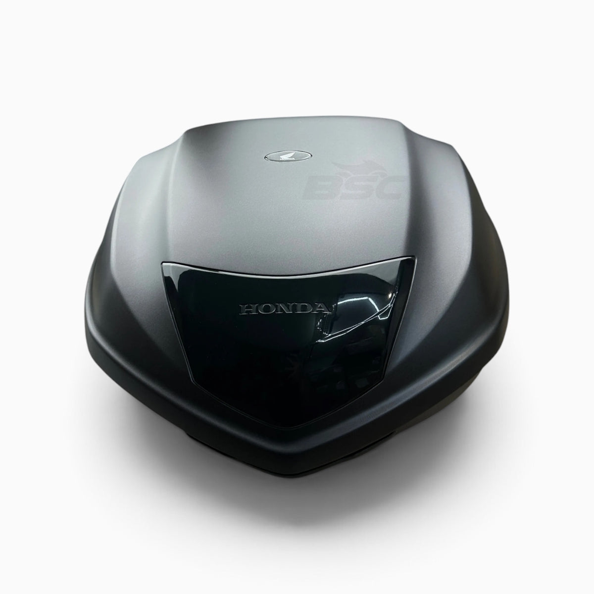 OEM Honda Scooter Top Box 35L (Matt Black) with Passenger Backrest